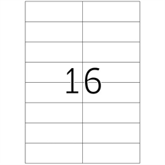 Select A4 Printer-Etiket