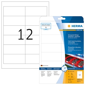 Herma A4 Polyester Etiket 4574