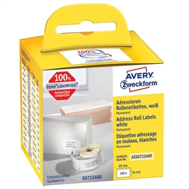 Avery 99012 LabelWriter Adresse Etiket ASS0722400