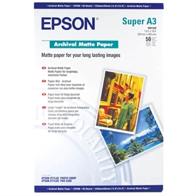 Epson Archival Matte Inkjet Papir C13S041340