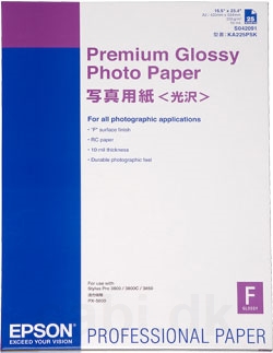 Epson Premium Glossy Photo Inkjet Papir C13S042091
