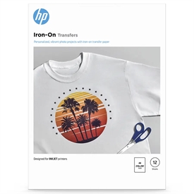 HP Iron On T-Shirt Transfer Inkjet Papir C6050A
