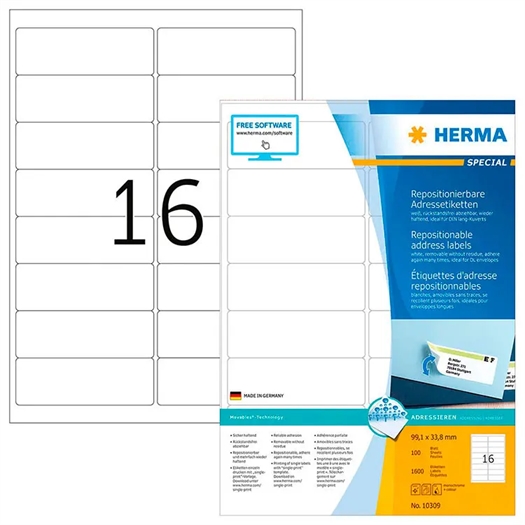 Herma A4 Etiket 10309