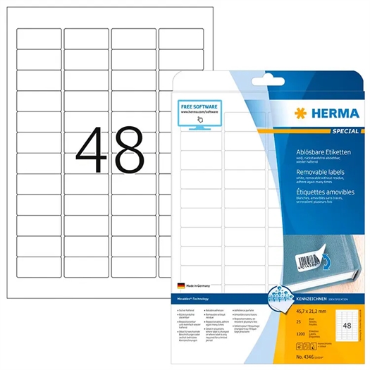 Herma A4 Etiket 4346