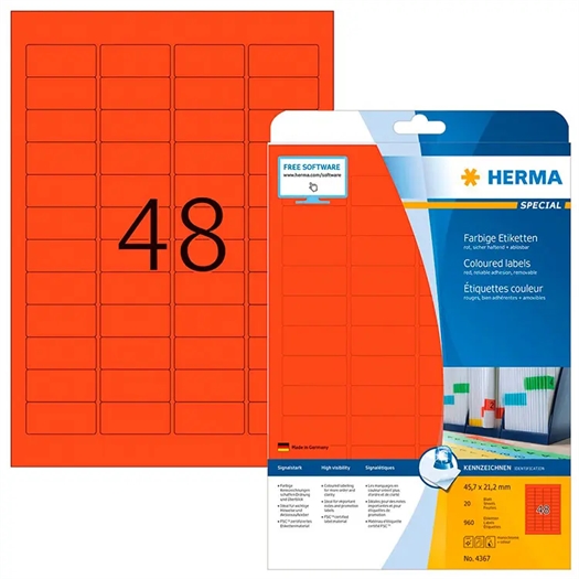 Herma A4 Etiket 4367