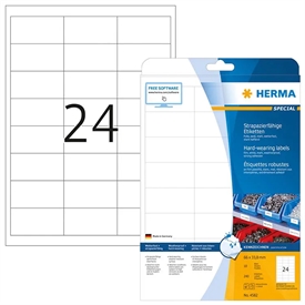 Herma A4 Polyester Etiket 4582