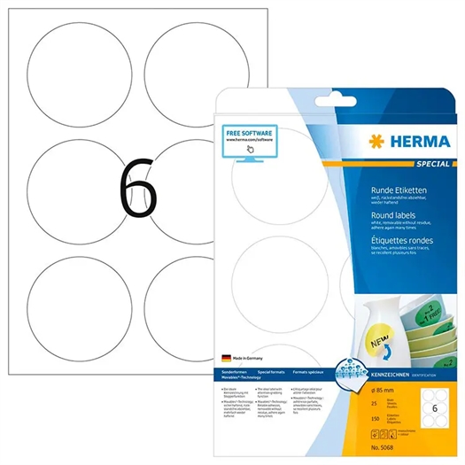 Herma A4 Etiket 5068