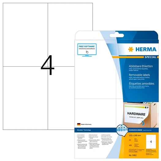 Herma A4 Etiket 5082