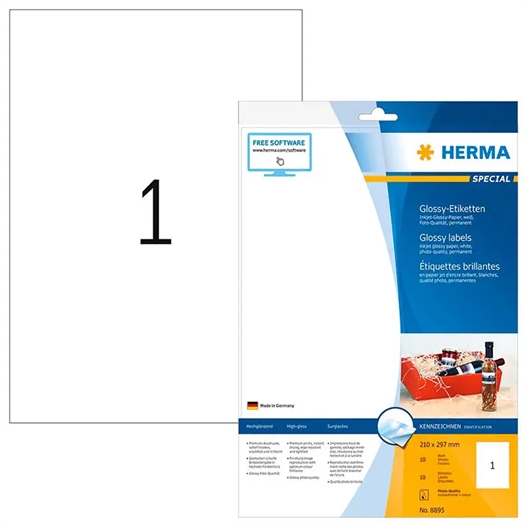 Herma Special Inkjet Etiket 8895